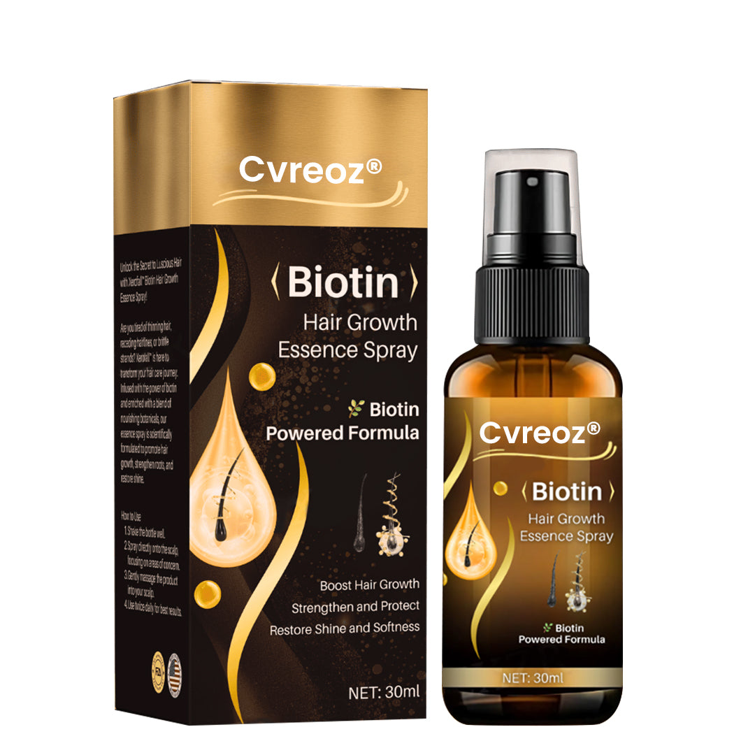 Cvreoz® Biotin Hair Growth Essence Spray🔥 Last Day Sale Off 60%🔥