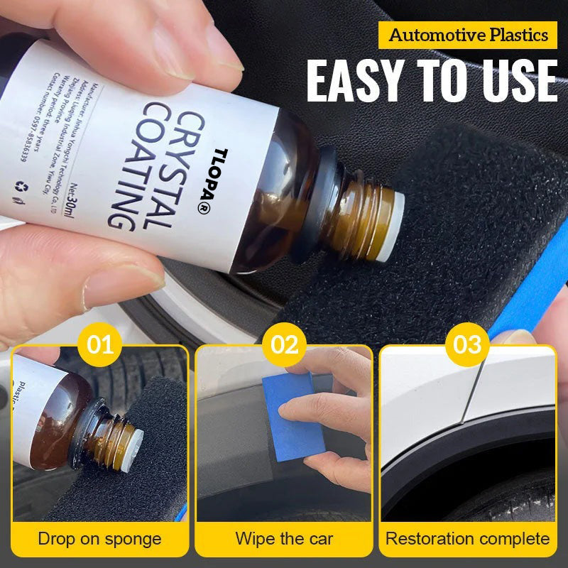 ⏰ Last Day Promotion: 70% OFF 🔥 TLOPA® Crystal Coating Restoration Care Agent
