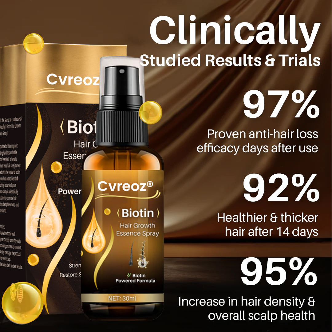 Cvreoz® Biotin Hair Growth Essence Spray🔥 Last Day Sale Off 60%🔥