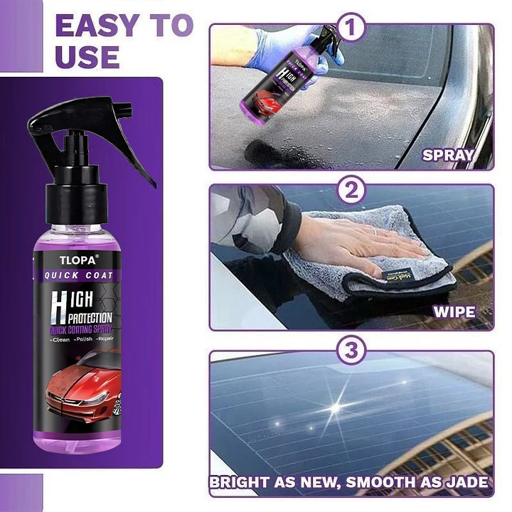 ⏰Last Day Promotion: 60% OFF🔥 TLOPA® QuickCoat High Performance Ceramic Coating