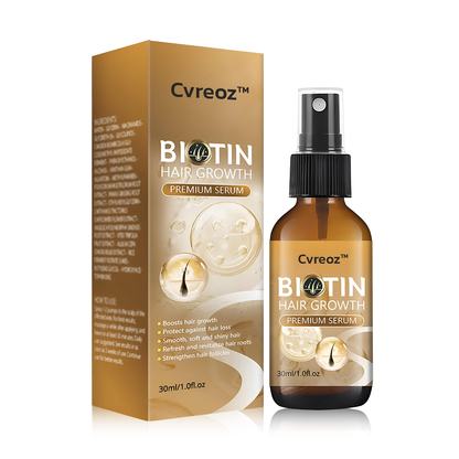 Cvreoz® Biotin Hair Growth Premium Serum - Proven and Tested by Experts! 👩‍⚕️